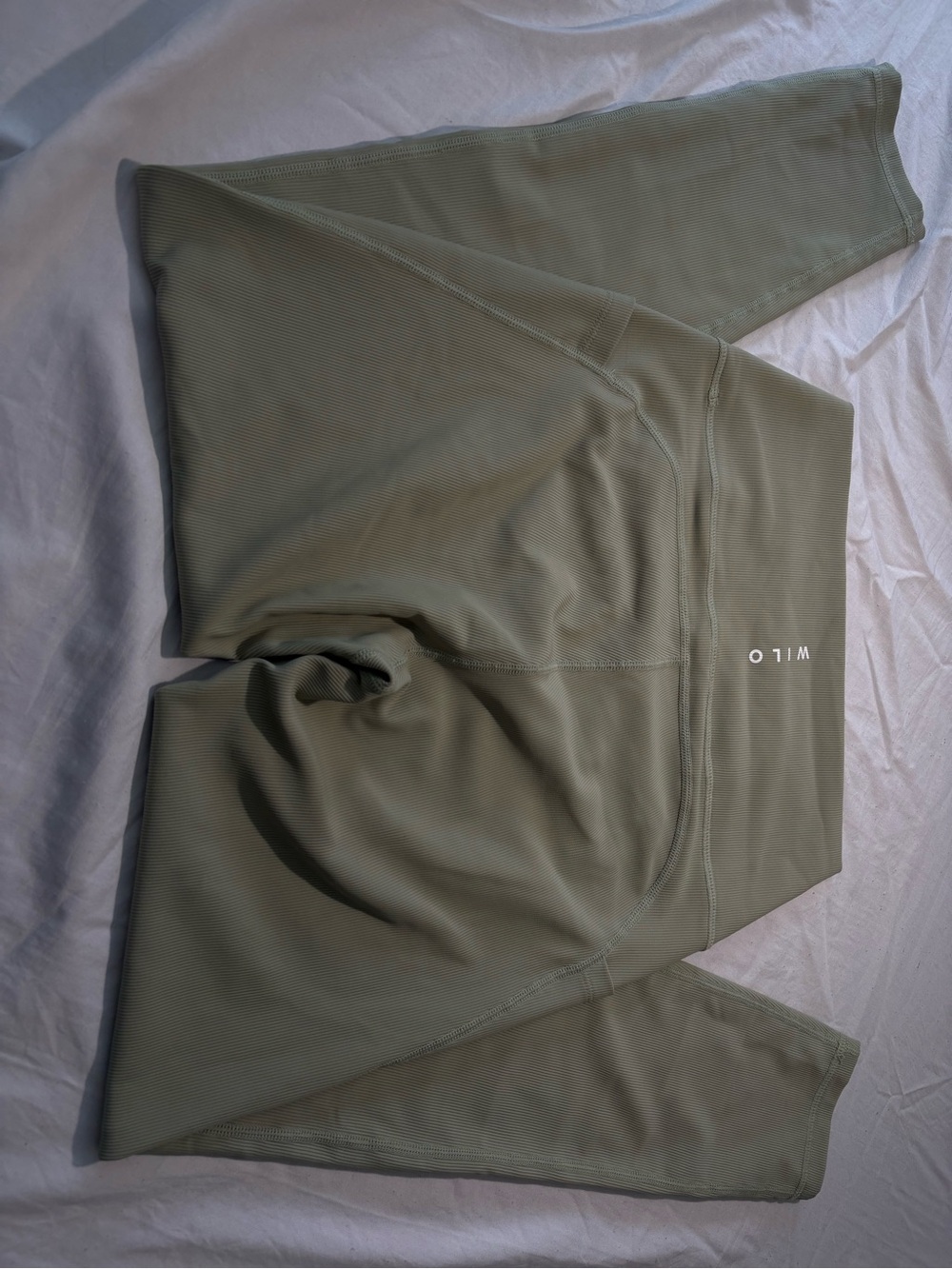 Willow Olive Green High-Waist Leggings